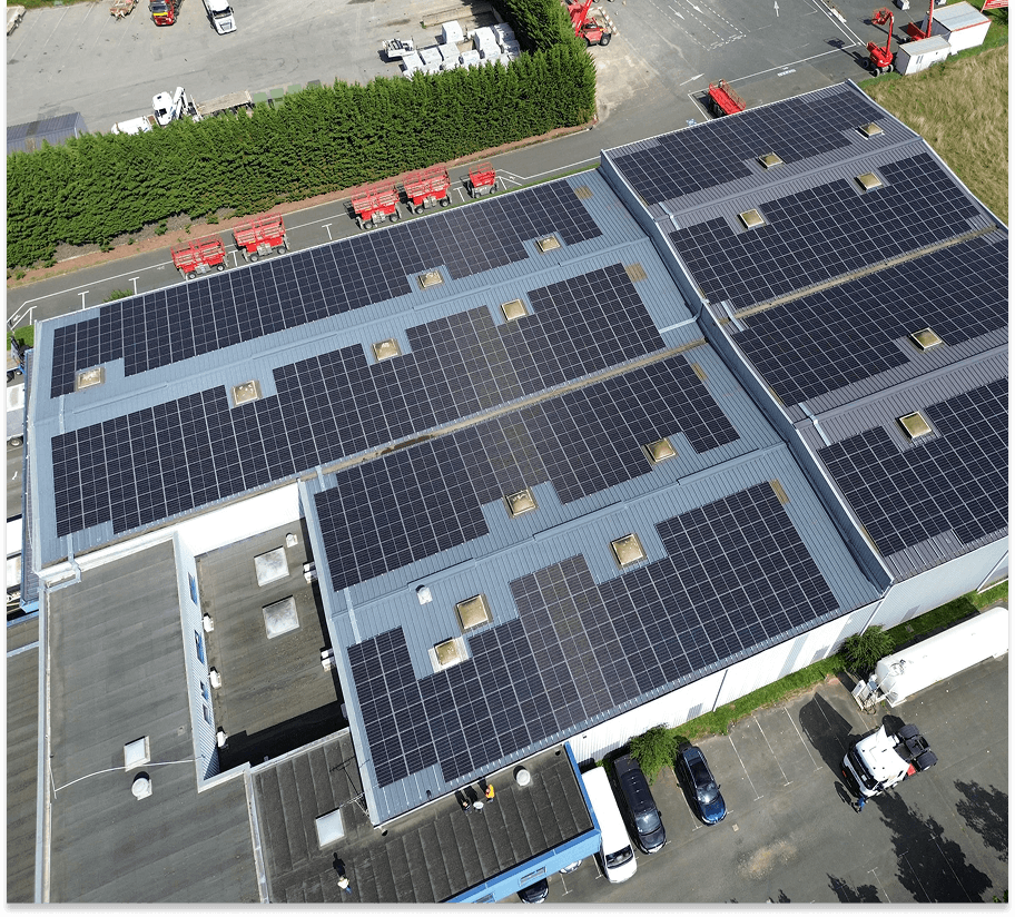 Installation photovoltaïque Sunline