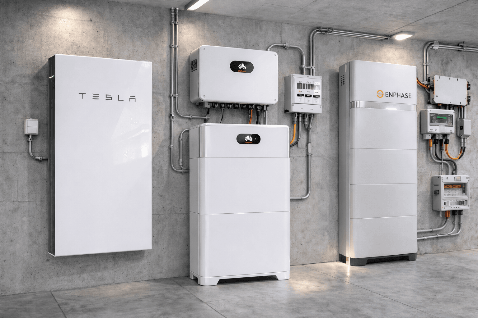 Powerwall 3 vs Huawei LUNA vs Enphase IQ : Comparatif Terrain 2026