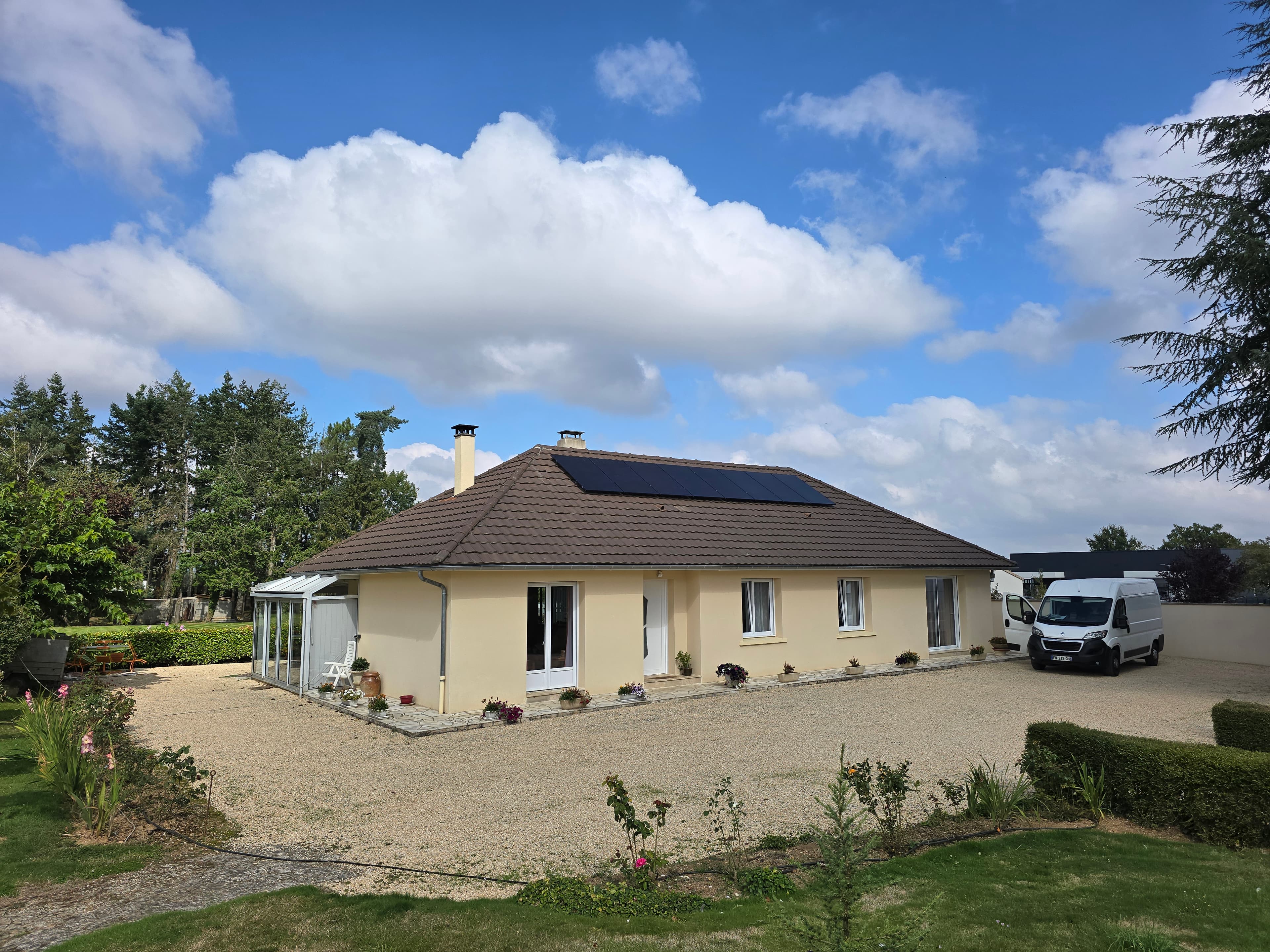 Installation 4 kWc - Lusignan