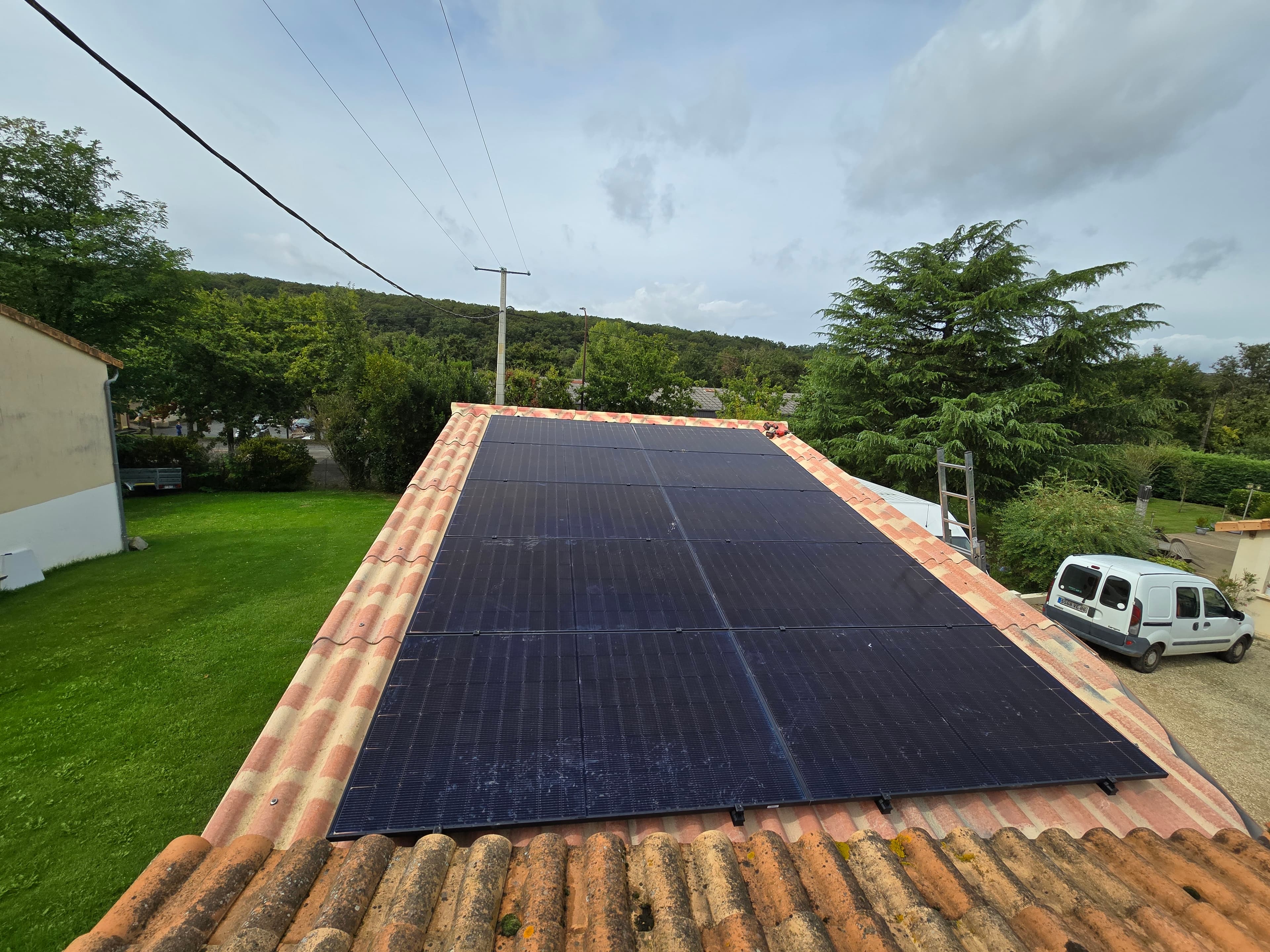 Installation 5 kWc - Lusignan